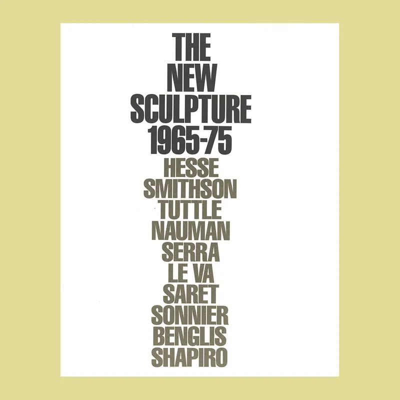 The New Sculpture 1965-75: Between Geometry and Gesture (Whitney, 1992) Weekendaanbieding