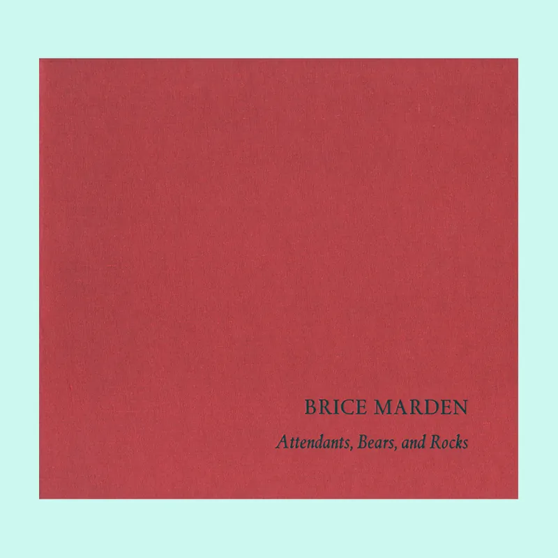 Brice Marden: Attendants, Bears, and Rocks (2002) Voordeelprijs
