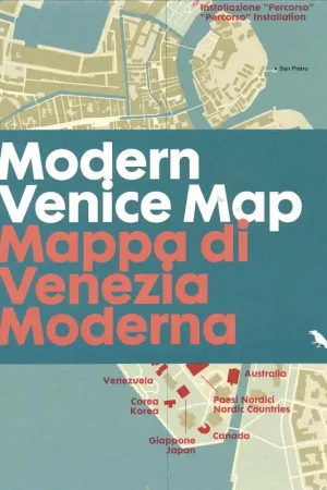 Modern Venice Map Actieprijs