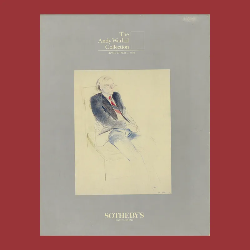 Gratis Retour The Andy Warhol Collection: Sotheby's Complete 6 Volumes (April 21-May 3, 1988)