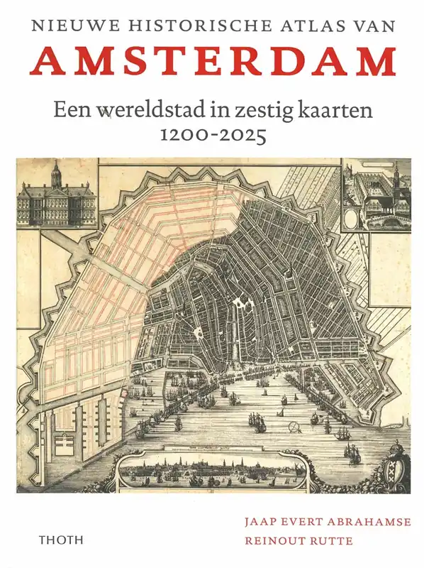 Nieuwe historische atlas van AMSTERDAM Beperkte Voorraad