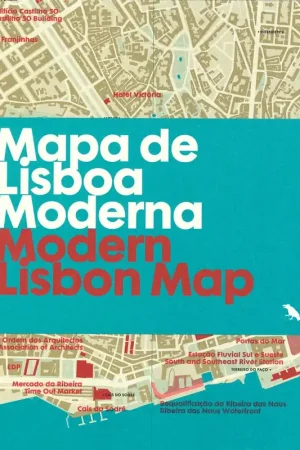 Rechtstreeks Van De Fabrikant Modern Lisbon Map - Mapa de Lisboa Moderna