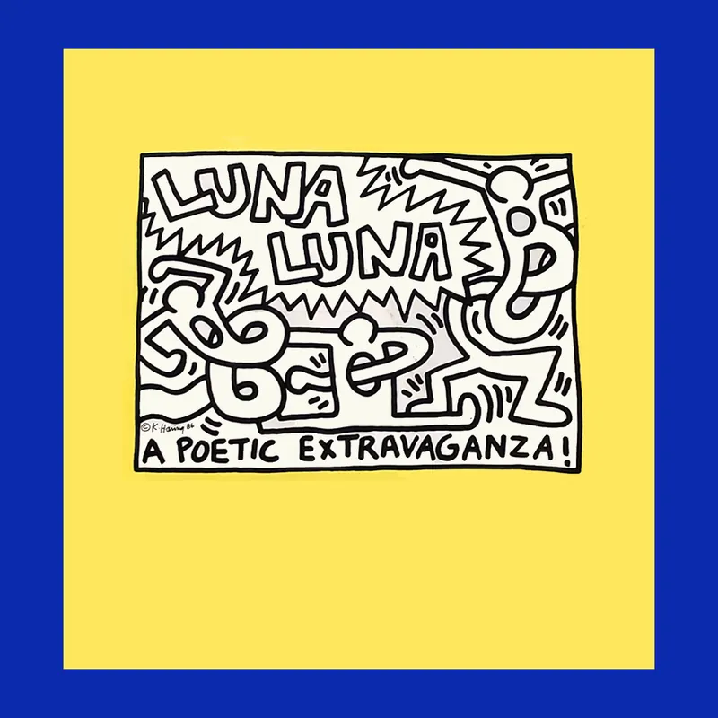 Keith Haring: Luna Luna, A Poetic Extravaganza (pop-up) Weekendaanbieding