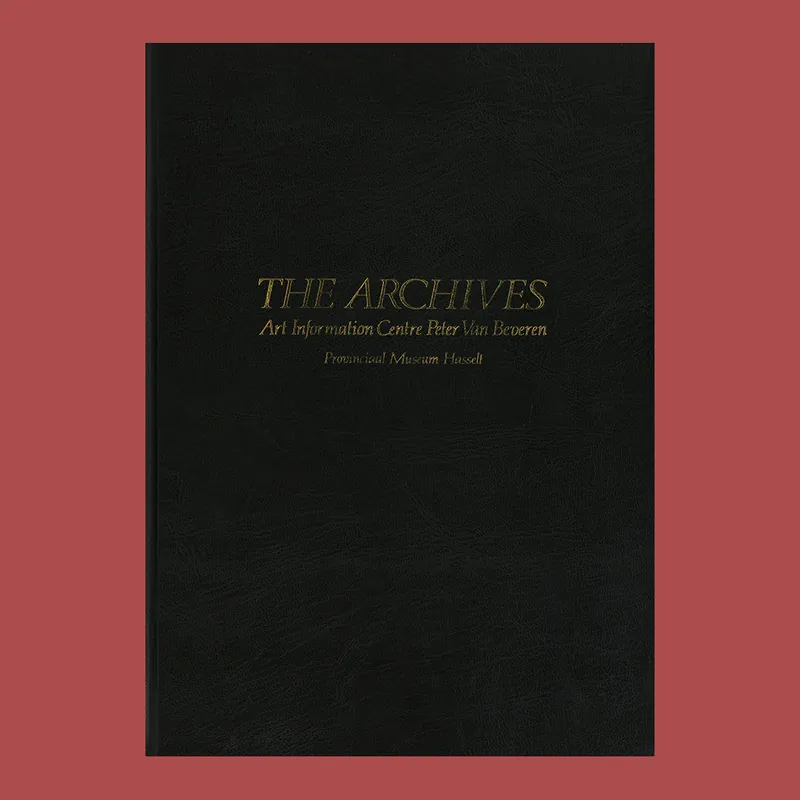 The Archives: Art Information Centre Peter Van Beveren (Numbered copy 379/500) Rechtstreeks Van De Fabrikant