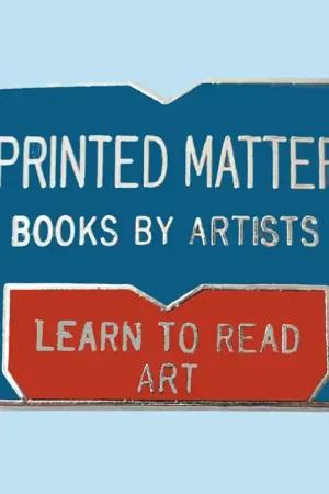 Finale Uitverkoop Lawrence Weiner: Pin Books by Artists – Learn to Read Art (Printed Matter 1984)