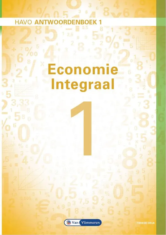 Economie Integraal havo Antwoordenboek 1 / Druk 2 Koopje