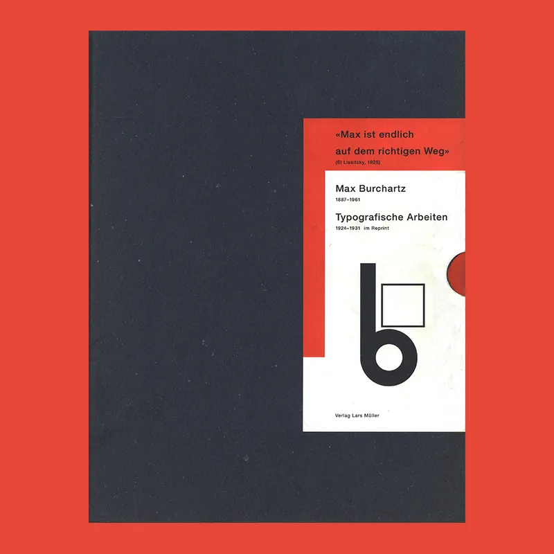 Flitsaanbieding Max Burchartz: Typografischen Arbeiten 1924-1931 im Reprint