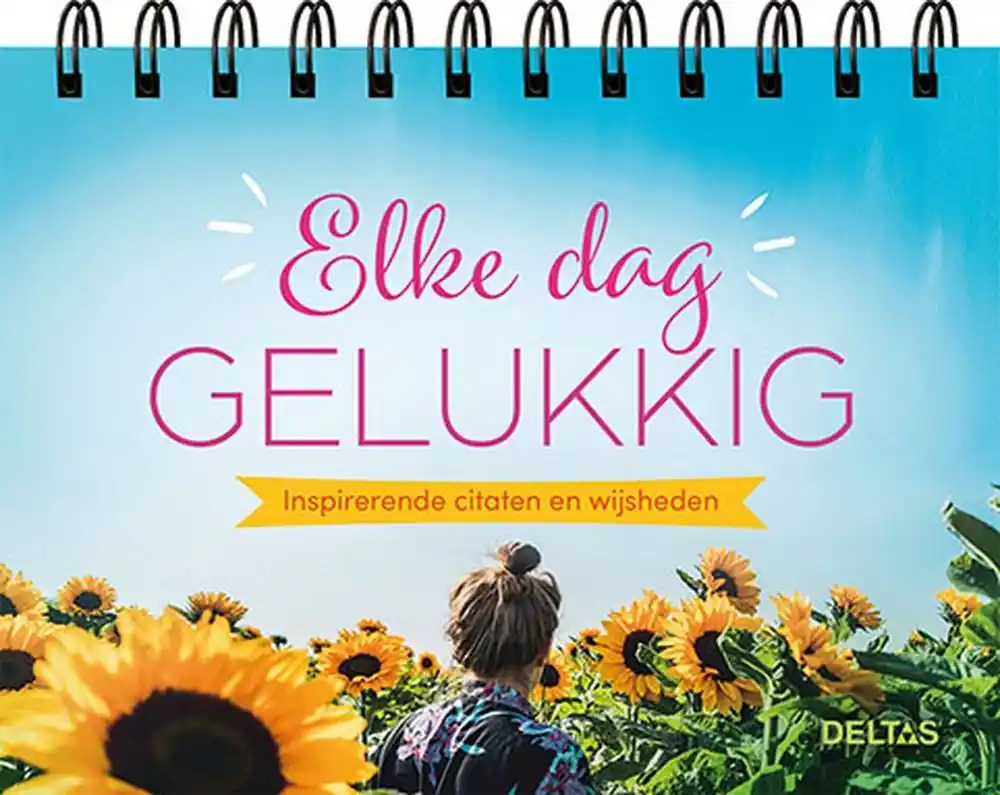 Elke dag gelukkig - Tafelstaander / Druk 1 Superprijs