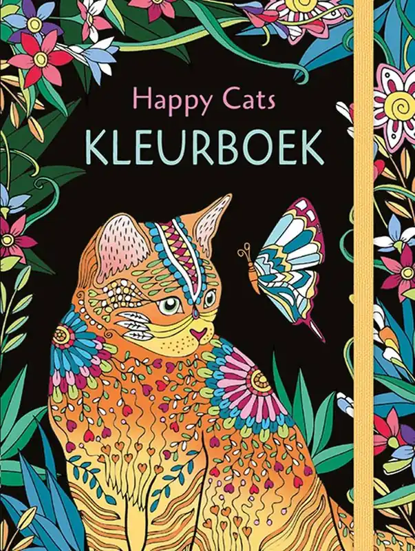 Happy Cats kleurboek / Druk 1 Populair