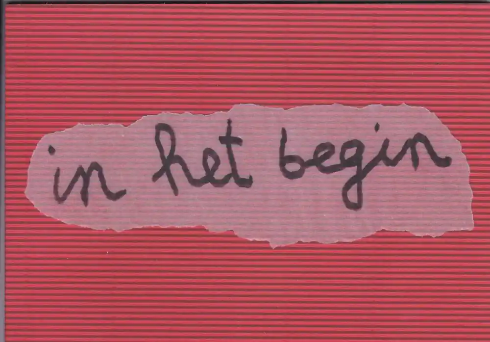 In het begin / Druk 1 Flitsaanbieding
