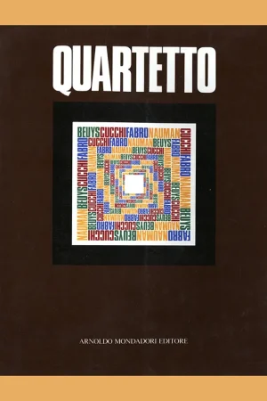 Quartetto: Joseph Beuys, Enzo Cucchi, Luciano Fabro, Bruce Nauman Direct Verzonden