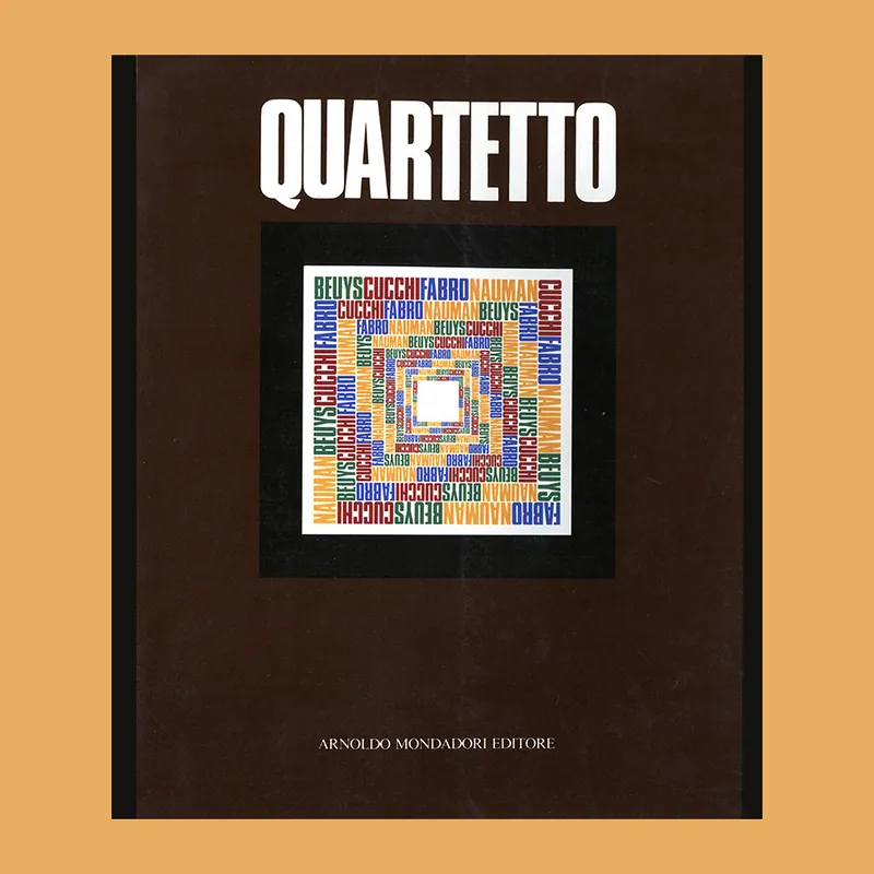 Quartetto: Joseph Beuys, Enzo Cucchi, Luciano Fabro, Bruce Nauman Direct Verzonden