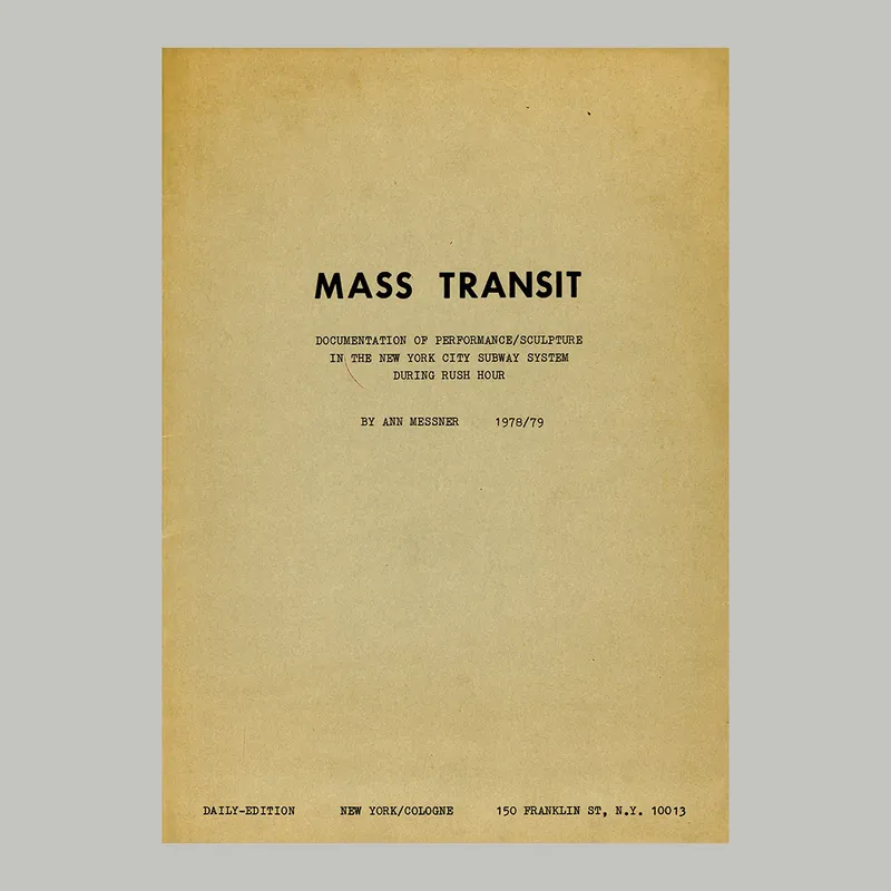 Gecertificeerd Ann Messner: Mass Transit (1979)