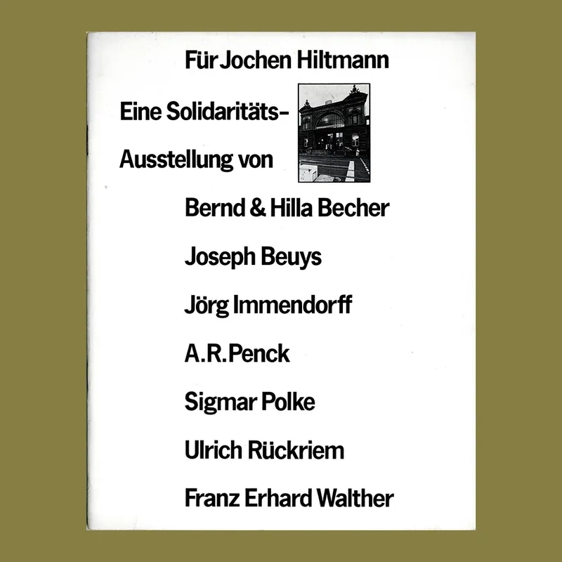 Op = Op Für Jochen Hiltmann. Eine Solidaritätsausstellung (1979)