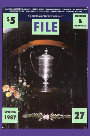 File 27: Mourning & Melancholia (Spring 1987) Fabrieksprijs