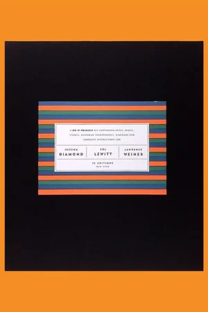 Do-It-Yourself Kit: Jessica Diamond, Sol Lewitt, Lawrence Weiner (numbered) Finale Uitverkoop