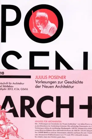 ARCH+ 210. Julius Posener Tijdelijk Beschikbaar