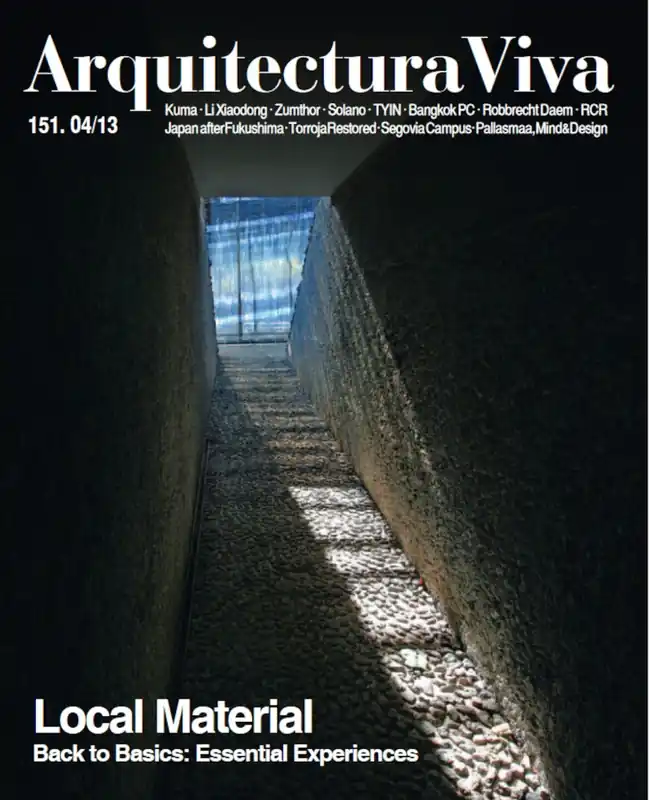 Koopje Arquitectura Viva 151. Local Material