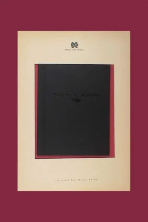 Dries Van Noten: Not To Be Modern (1988) Lage Prijs