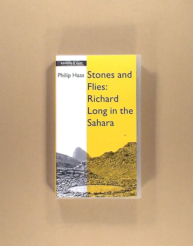 Op = Op Richard Long. Video Tape: Stones and Flies – Richard Long in the Sahara