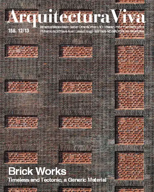 Arquitectura Viva 158. Brick Works Seizoensaanbieding