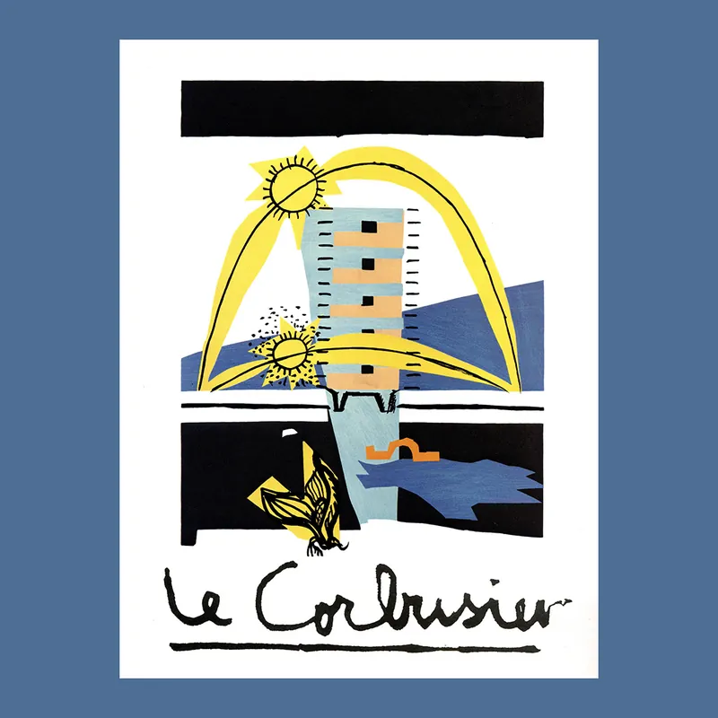 Snelle Levering Le Corbusier. Le poème de l'angle droit (Tokyo 1984)