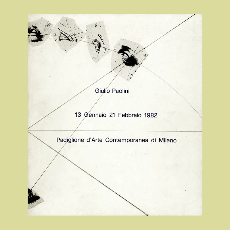 Shop Nu Giulio Paolini: 13 Gennaio 21 Febbraio 1982