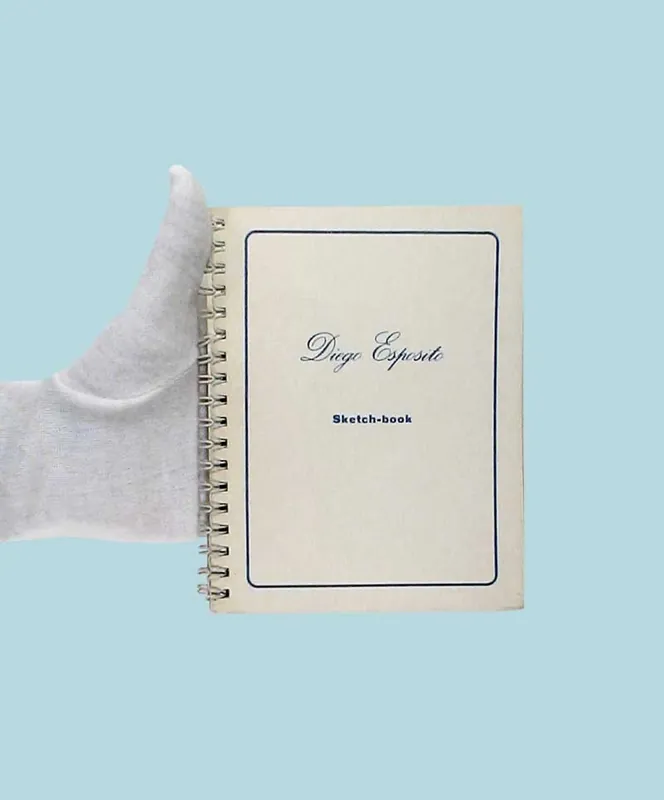 Koopje Diego Esposito. Sketch-book