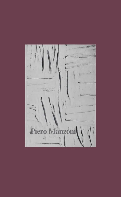 Piero Manzoni. Köln, Karsten Greve 1981 Gecertificeerd