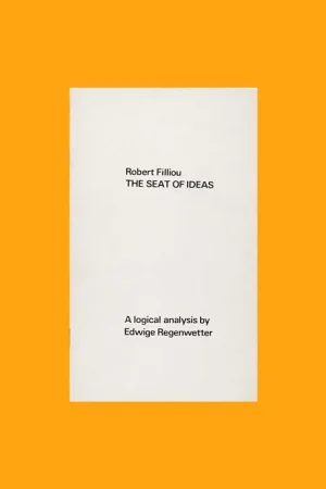 Robert Filliou: The Seat of Ideas (1981) Koop Vandaag