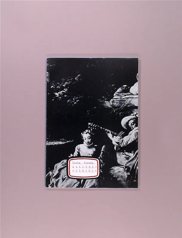 Speciale Aanbieding Niele Toroni. Galleria Allegria (1981)