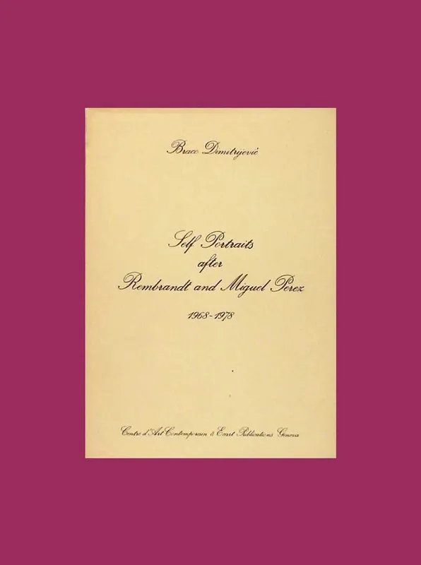 Snelle Levering Braco Dimitrijevic: Self Portraits after Rembrandt and Miguel Perez (1978)