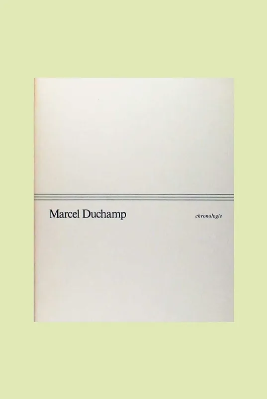 Populair Marcel Duchamp. Chronologie (1977)