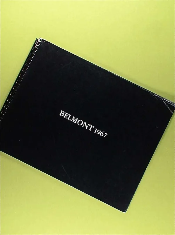 Nu Kopen Robert Barry: Belmont 1967