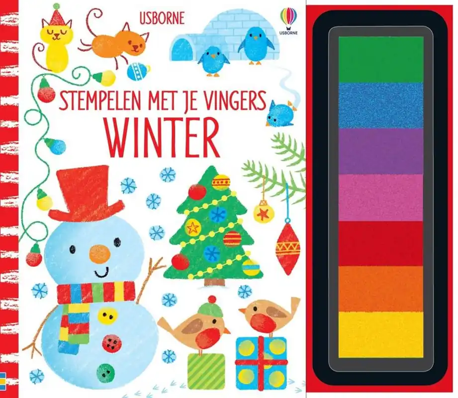 Nu Kopen Stempelen met je vingers Winter / Druk 1