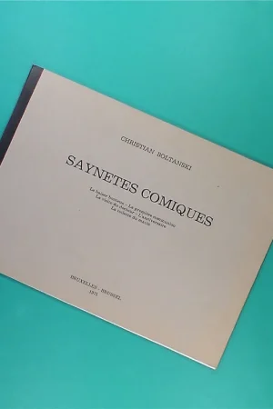 Christian Boltanski: Saynetes comiques (1975) Shop Nu