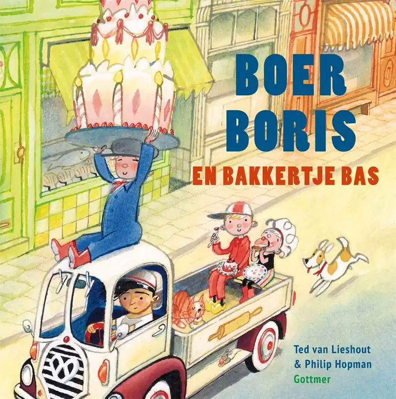 Boer Boris en bakkertje Bas / Druk 1 Beperkt Aanbod