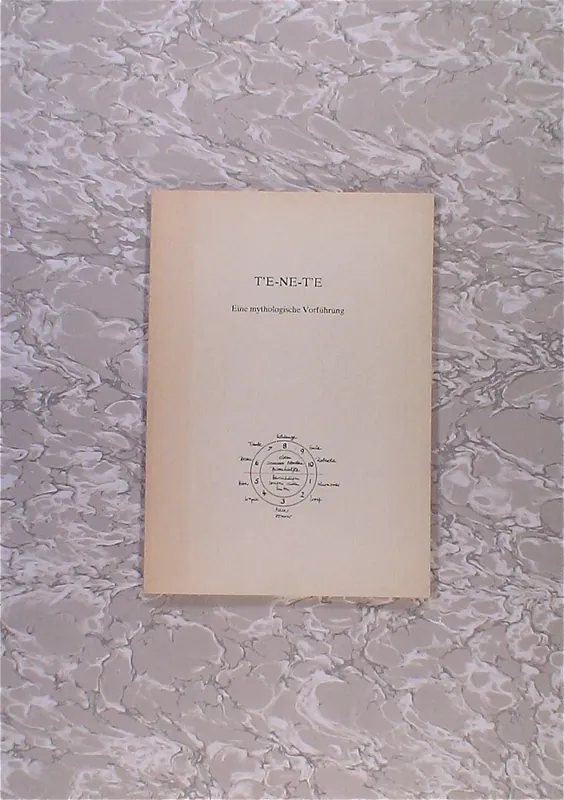 Populair Lothar Baumgarten. T'E-NE-T'E (1974)