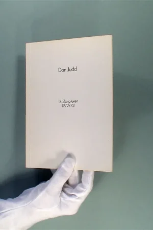 Bestel Nu Don Judd. 18 Skulpturen (1972/73)