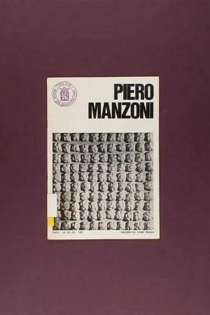 Piero Manzoni. Galleria del Leone Venezia 1968 Speciale Aanbieding