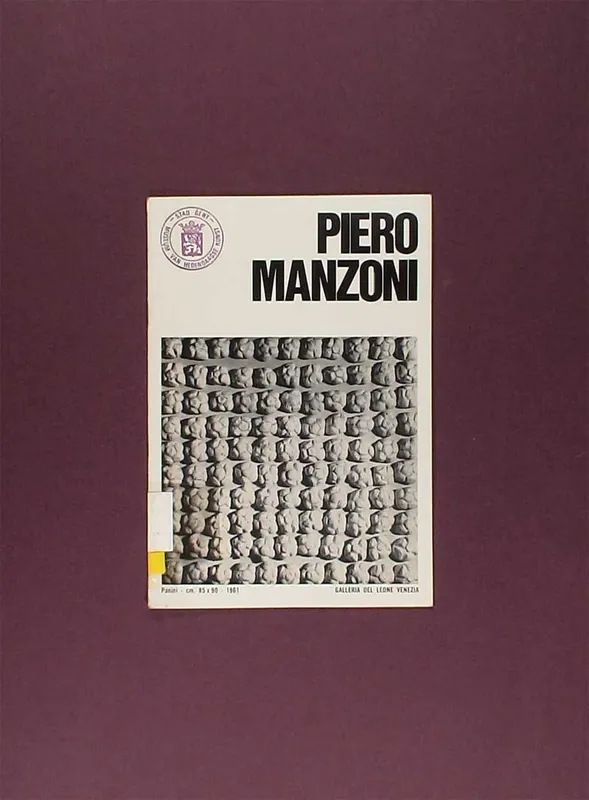 Piero Manzoni. Galleria del Leone Venezia 1968 Speciale Aanbieding