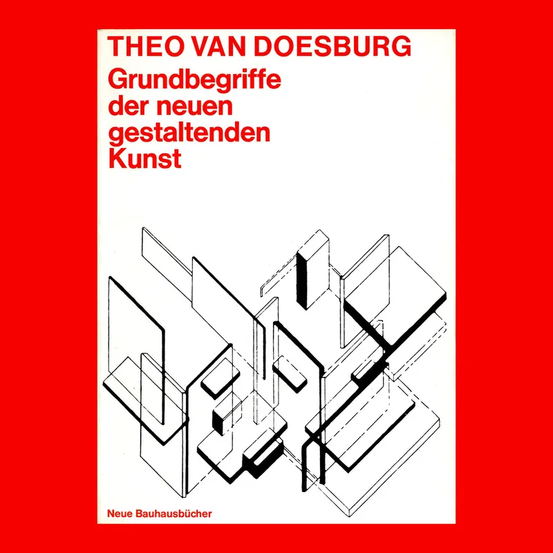 Dagaanbieding Theo van Doesburg: Grundbegriffe der neuen gestaltenden Kunst