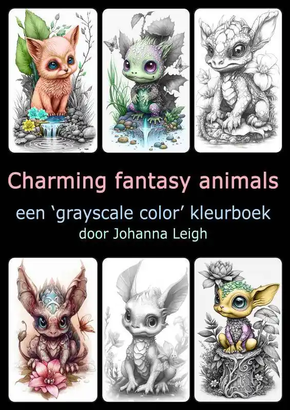 Charming Fantasy Animals / Druk 1 Laatste Kans