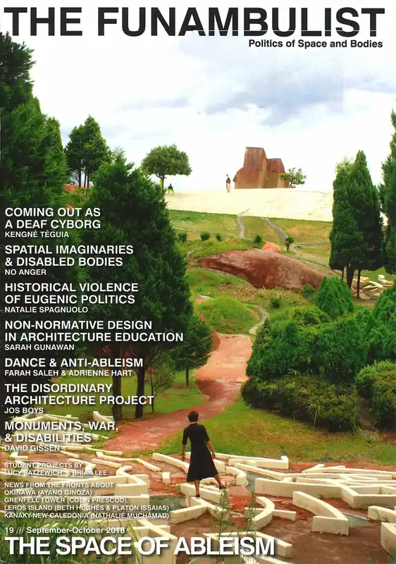 Gereduceerde Prijs THE FUNAMBULIST 19. THE SPACE OF ABLEISM