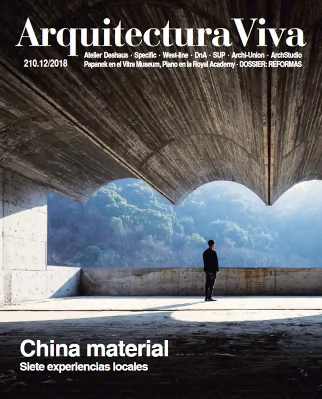 Merkproduct Arquitectura Viva 210. China Material
