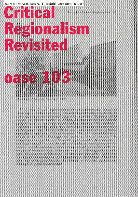 Hete Deal OASE 103. Kritisch-regionalisme revisited - ebook