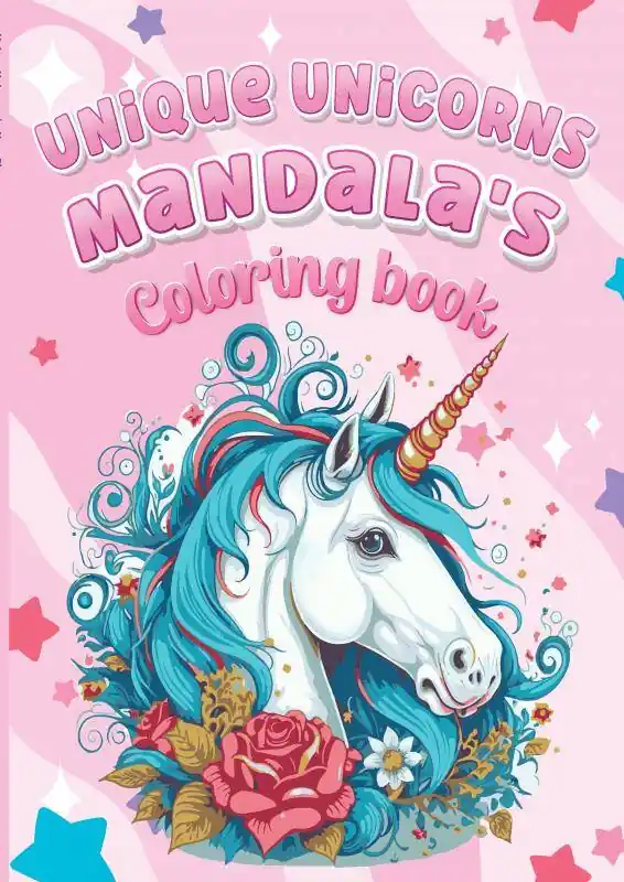 Unique Unicorns Mandala's / Druk 1 Populair