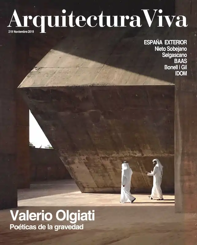 Arquitectura Viva 219. Valerio Olgiati Direct Beschikbaar