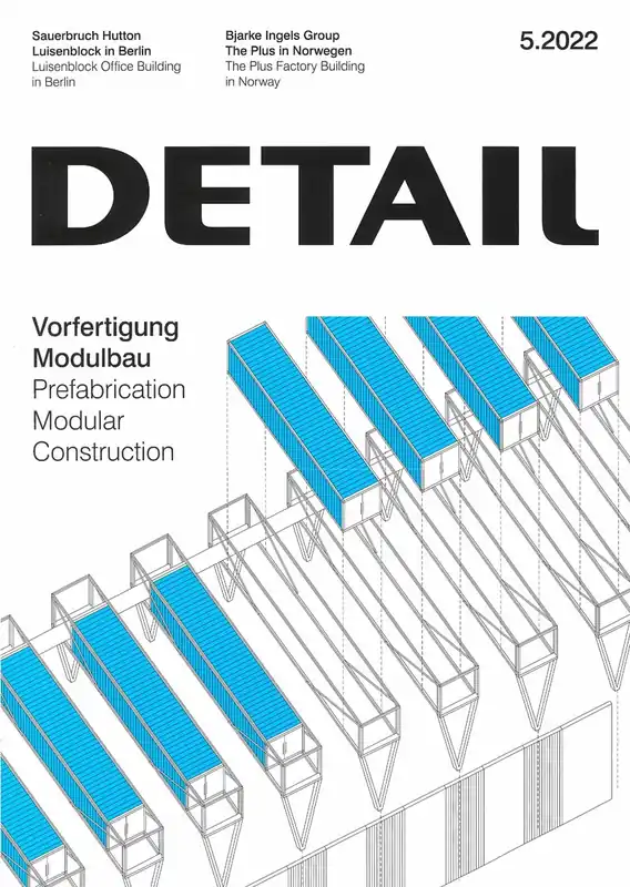 DETAIL 2022 05. Prefabrication Modular Construction - Vorfertigung Modulbau Nu Kopen