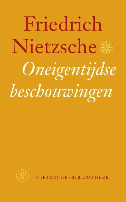 Oneigentijdse beschouwingen / Druk 2 Bestseller